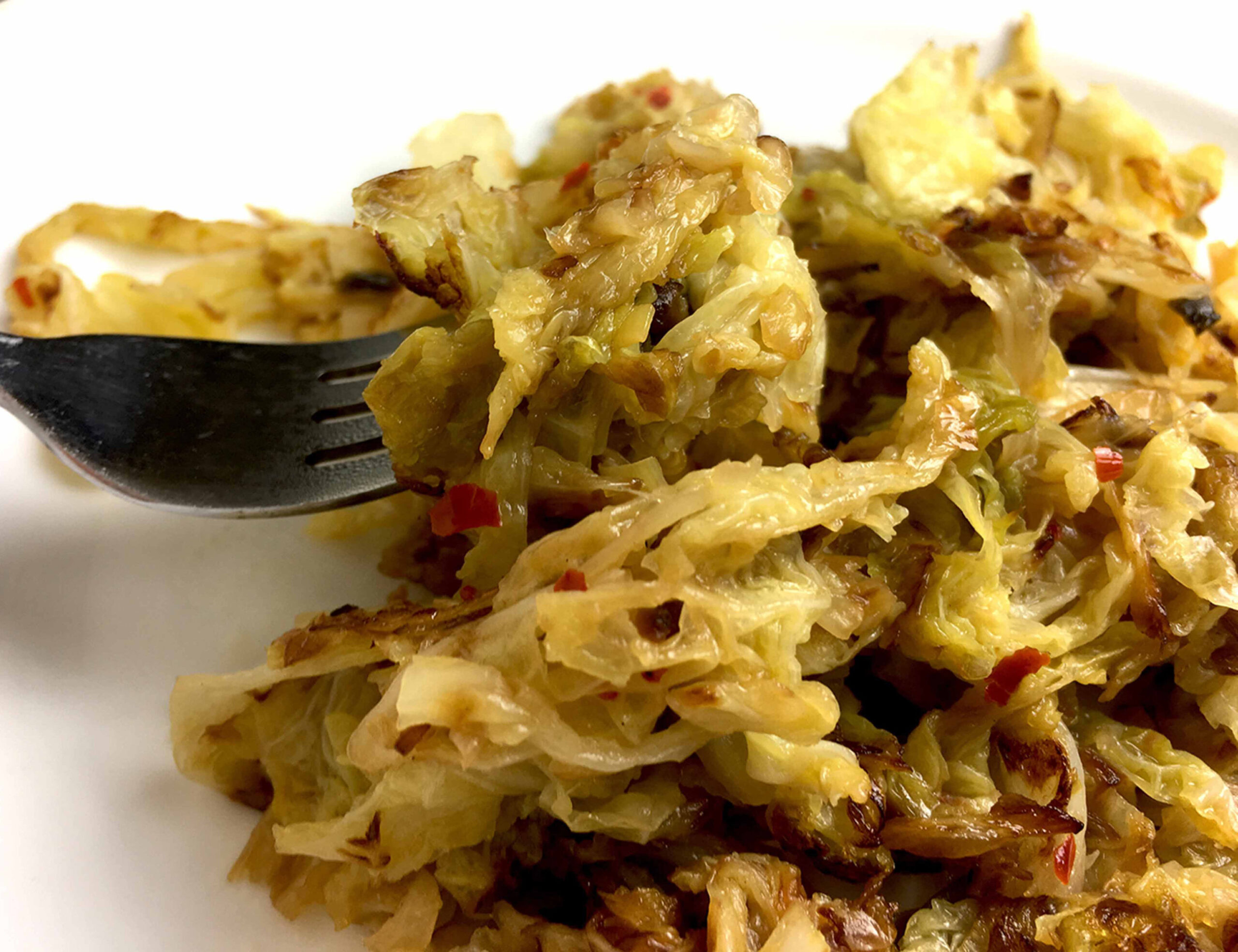 Sauteed Cabbage and Onions Recipe Italian Style!