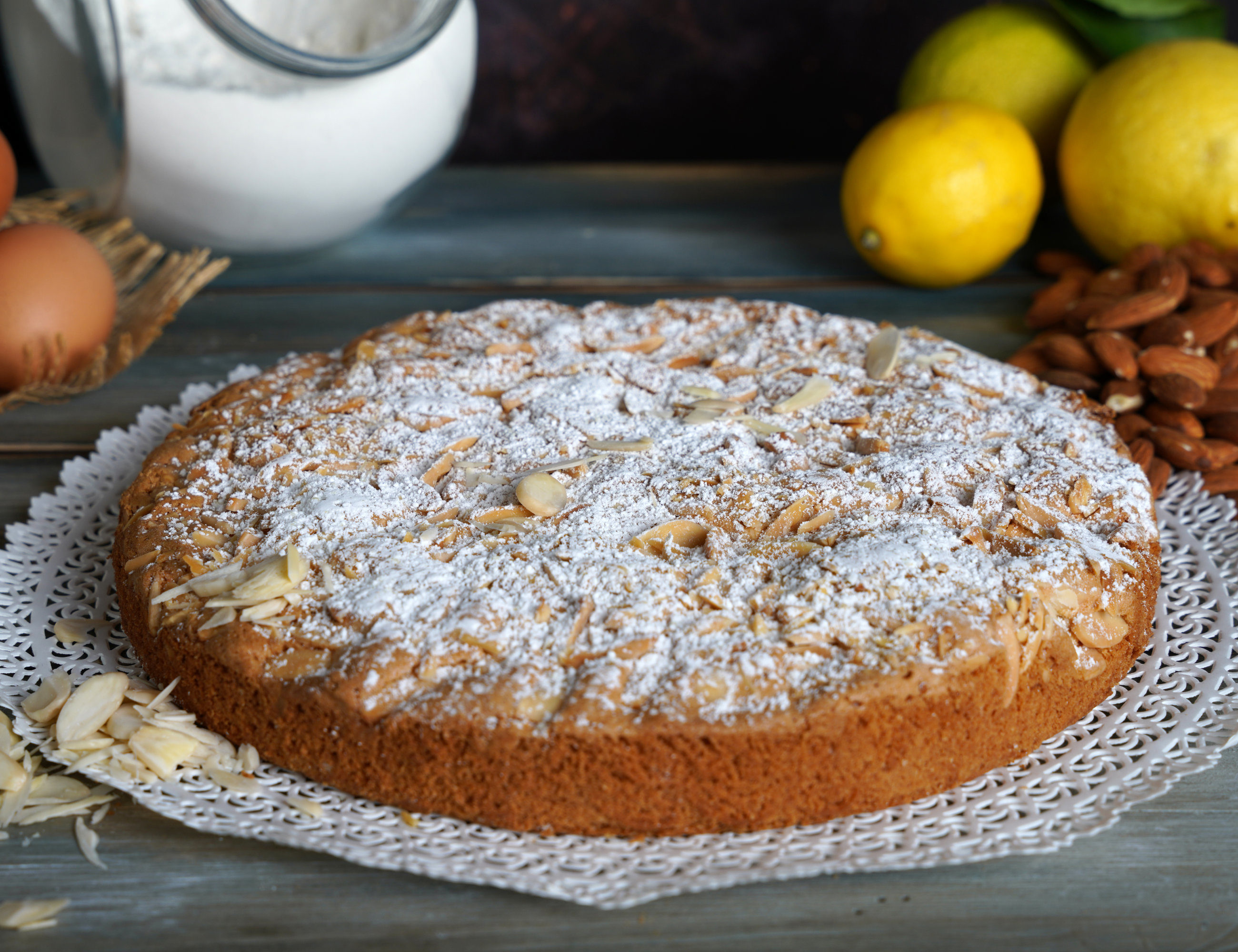 Italian Almond Cake Recipe