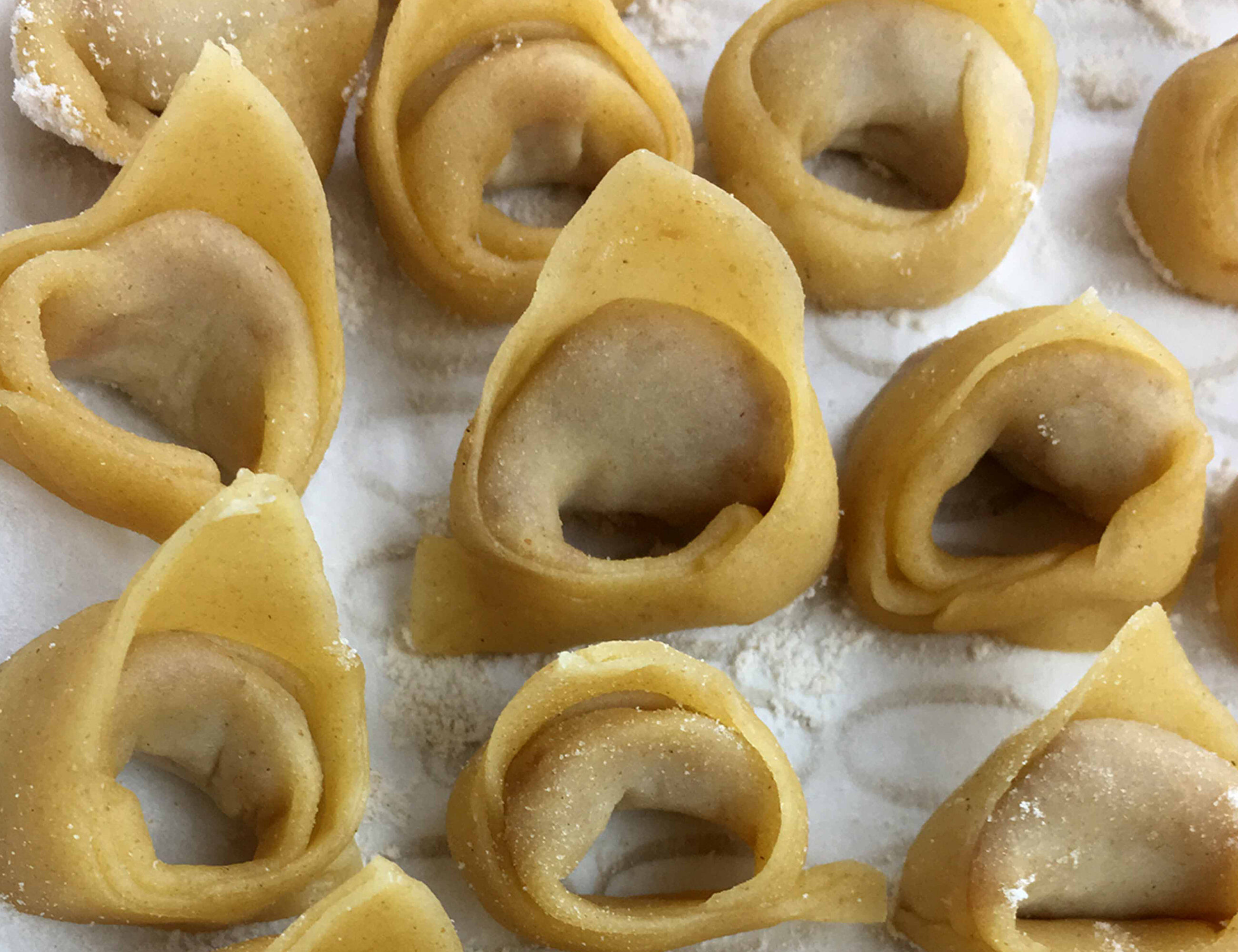 Homemade Tortellini Recipe with Meat Filling