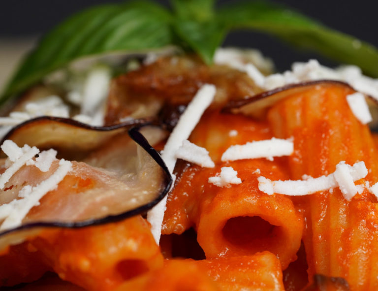 Italian Eggplant Pasta Recipe NORMA Pasta from SICILY
