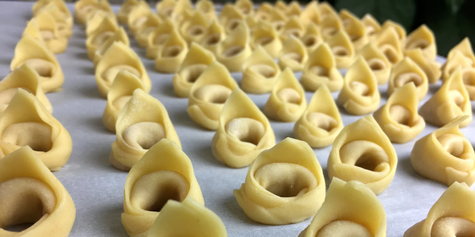Homemade Tortellini Recipe with Meat Filling