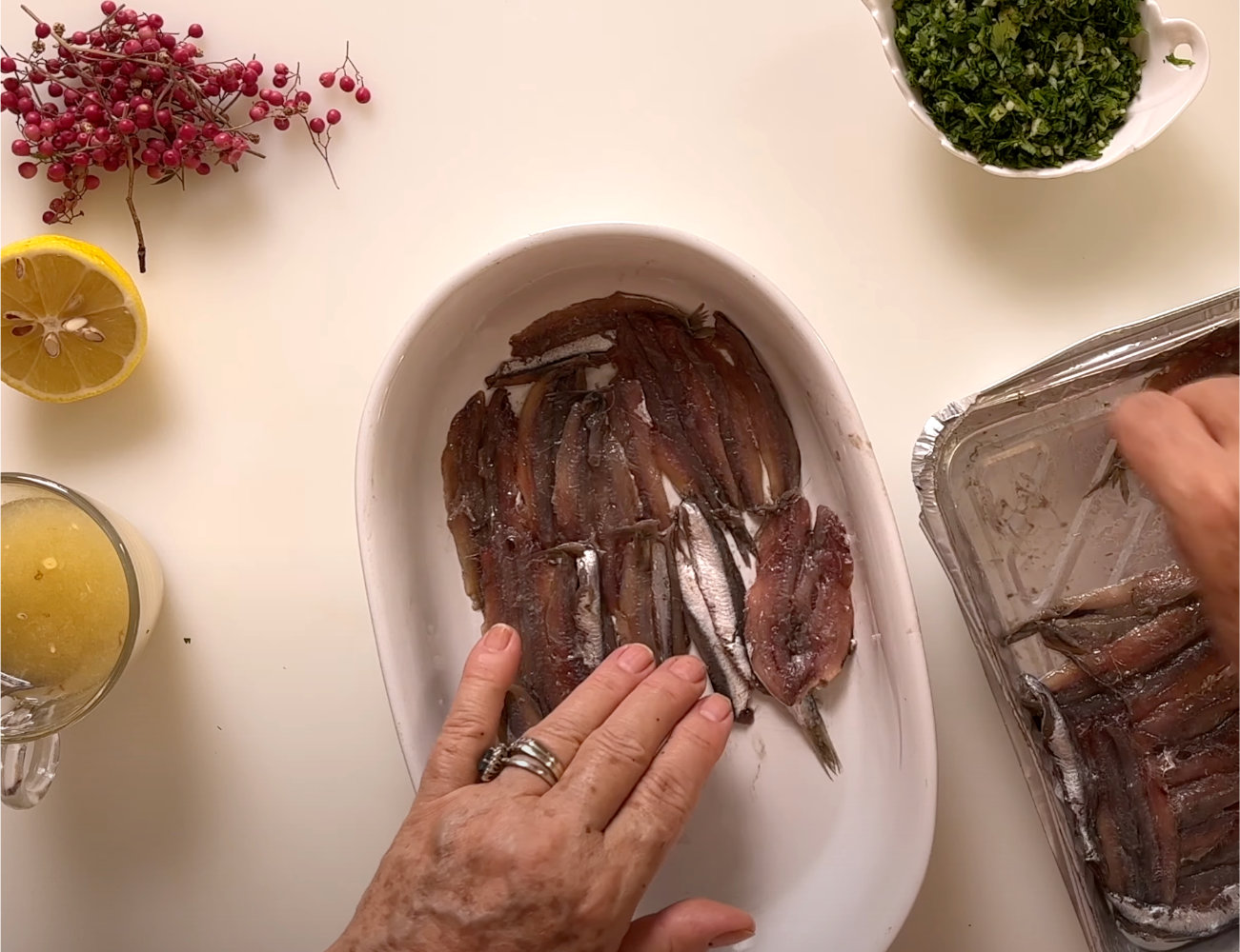 Italian Fresh Marinated Anchovies Recipe + Video