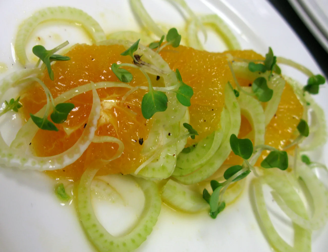 <a href="https://commons.wikimedia.org/wiki/File:Fennel_and_orange_salad.jpg">Jonathan</a>, <a href="https://creativecommons.org/licenses/by/2.0">CC BY 2.0</a>, via Wikimedia Commons