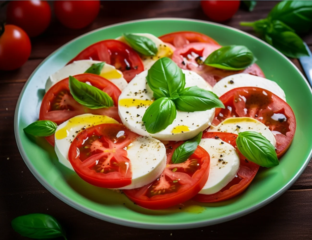 Recipe Salad with Italy —from Authentic Italian Love! Caprese