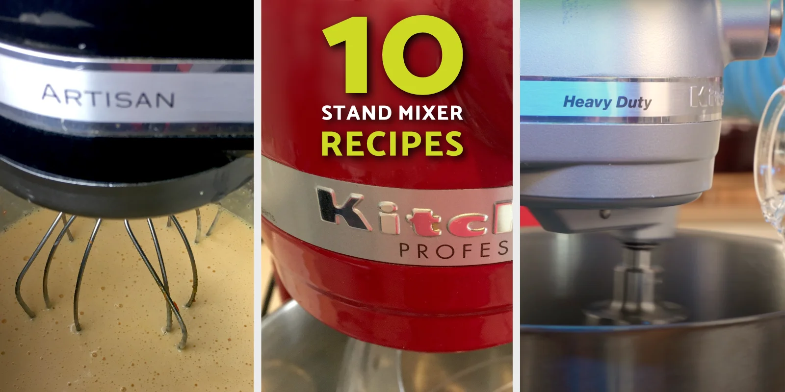 10 Stand Mixer Recipes to Master with your KitchenAid