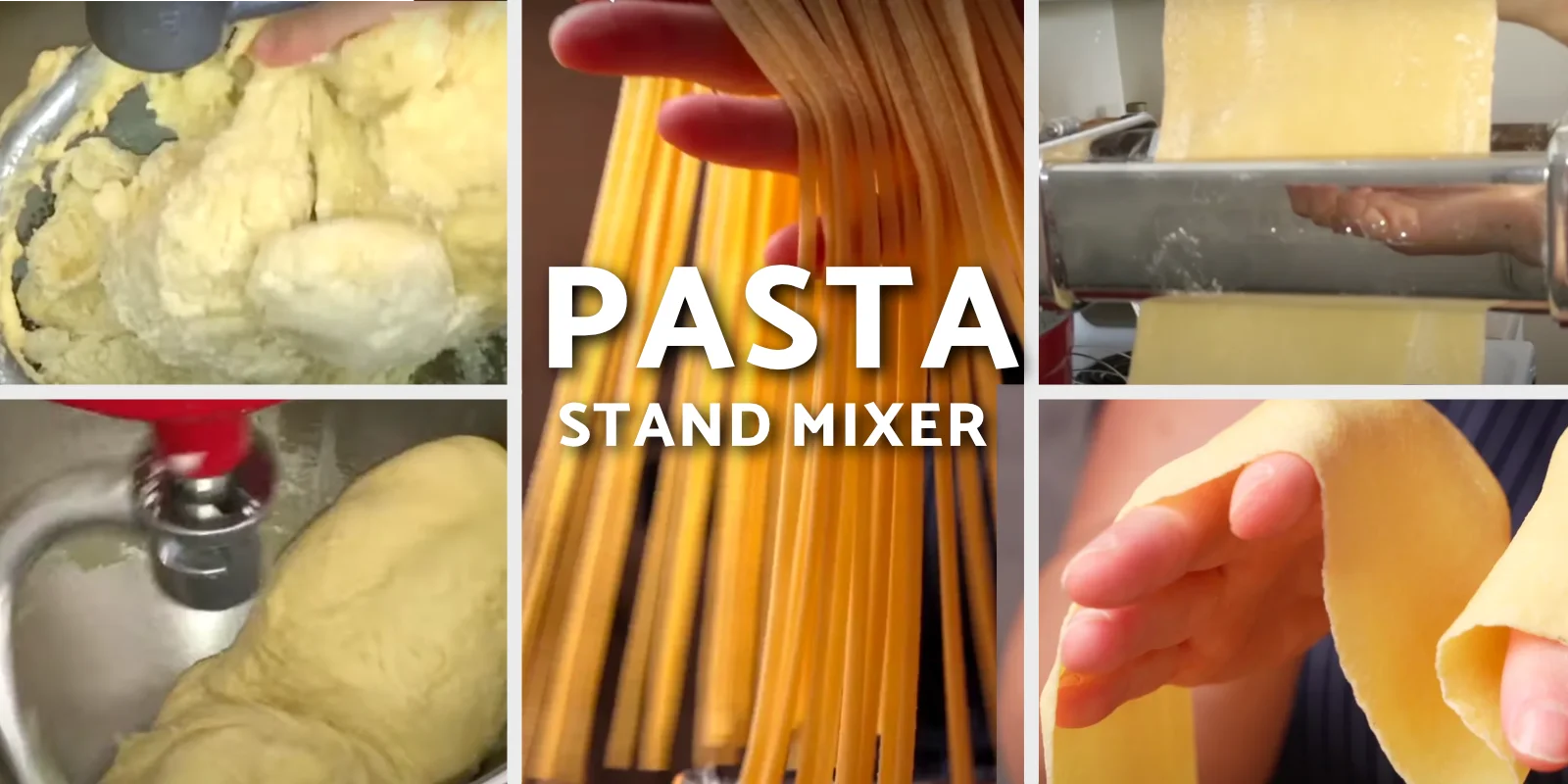 Craving Gourmet Easy Kitchen Aid Mixer Pasta Dough - Craving Gourmet