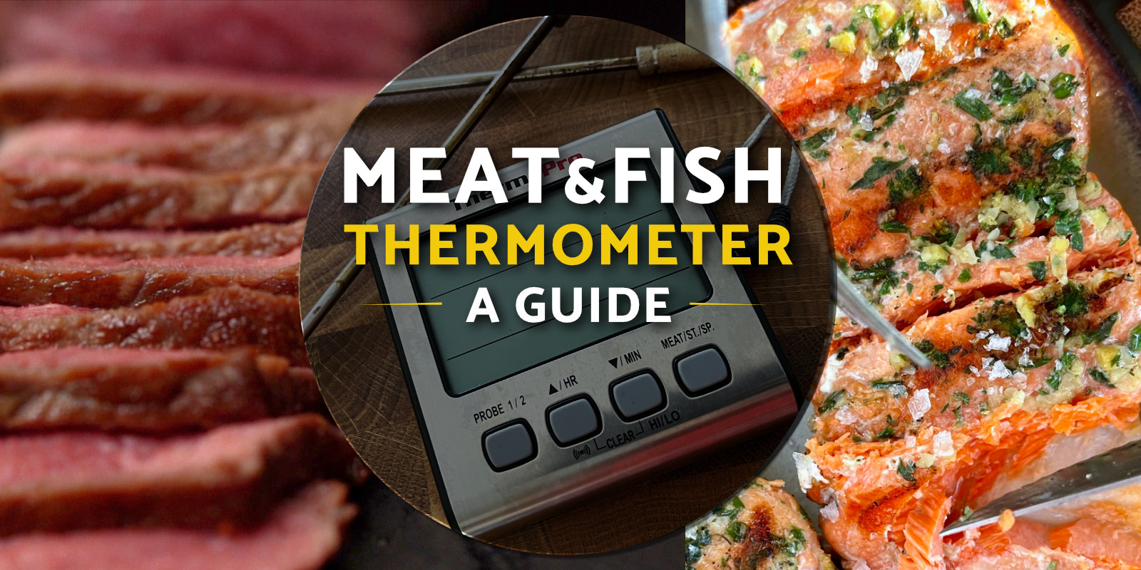 ThermoPro TP17 Digital Kitchen Thermometer Dual stainless-steel