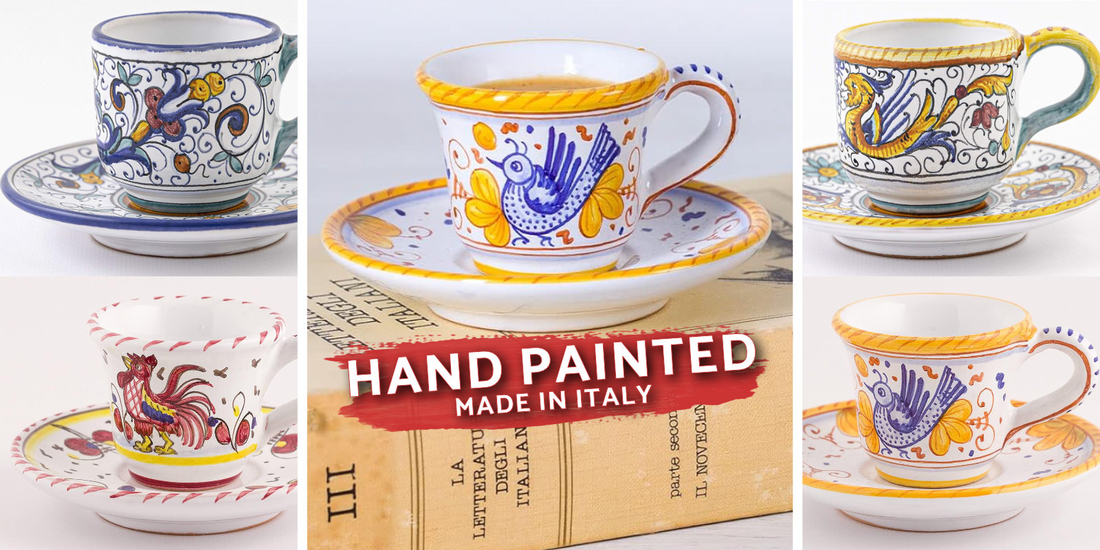 Italian Espresso Cups Handmade in Italy