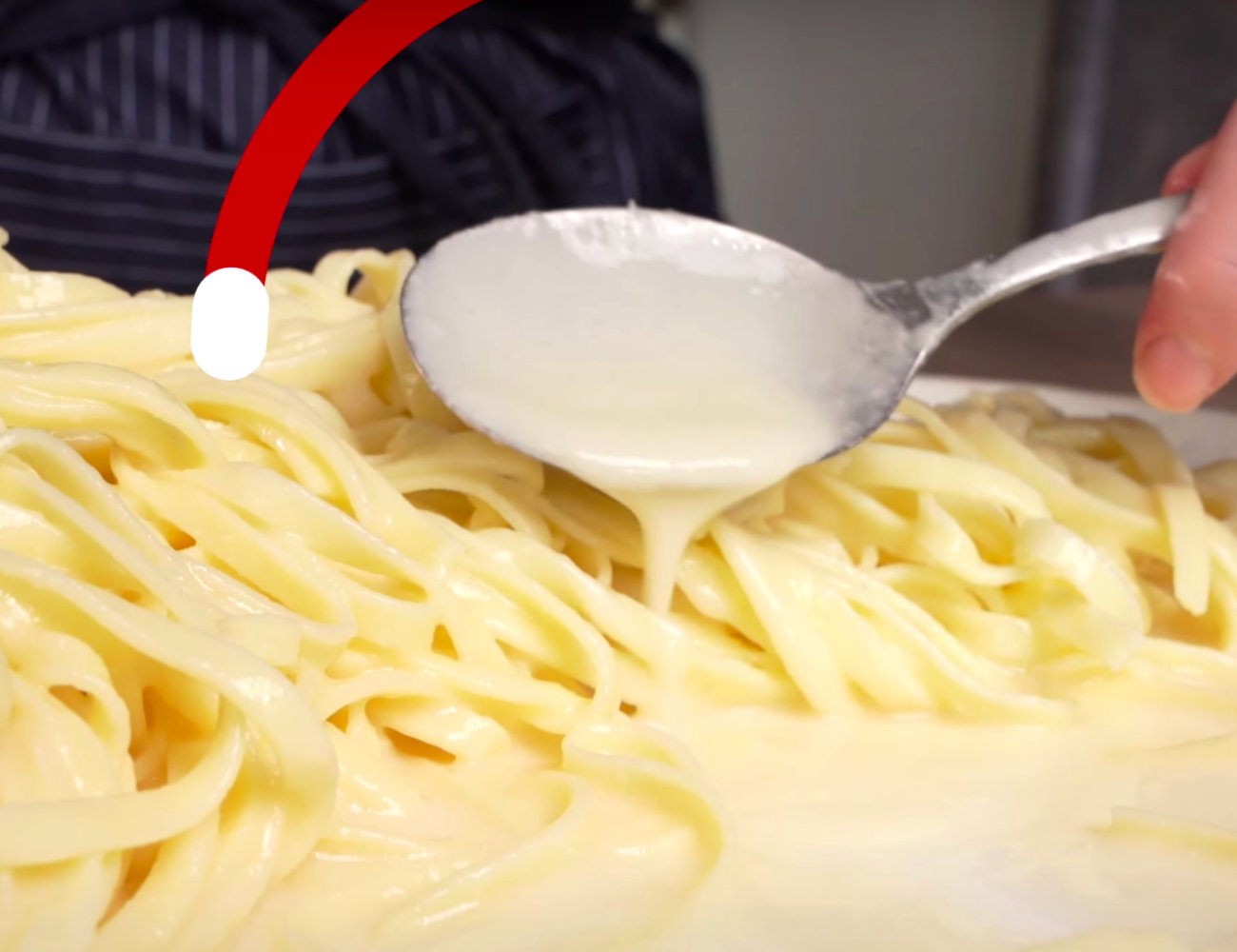 Healthy-Fettuccine-Alfredo-Recipe-Creamy